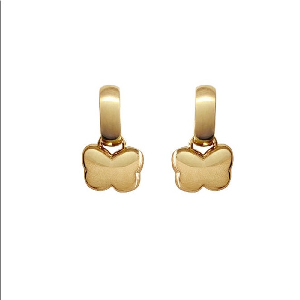LAURA LOMBARDI Gold Maia Earrings